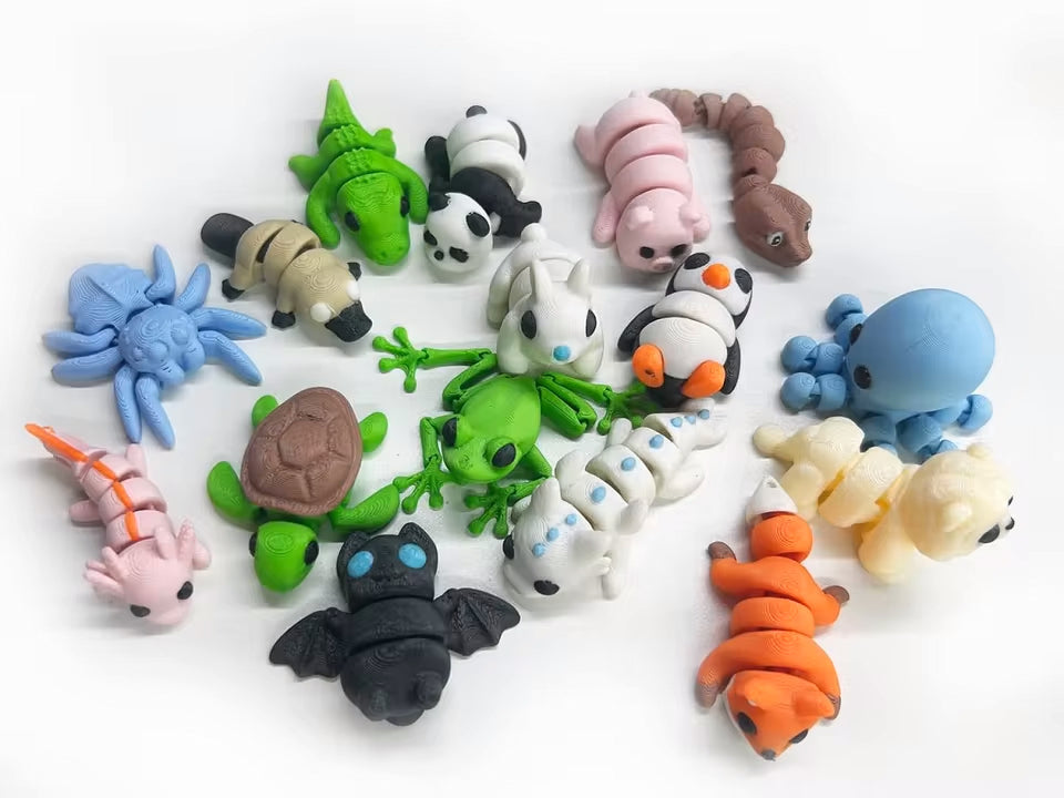 Free Promotional 3D Printed Mini-Animals