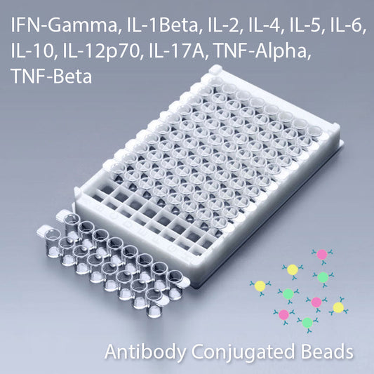 Multiplex IFN-Gamma, IL-1Beta, IL-2, IL-4, IL-5, IL-6, IL-10, IL-12p70, IL-17A, TNF-Alpha, TNF-Beta Multiplex Kit