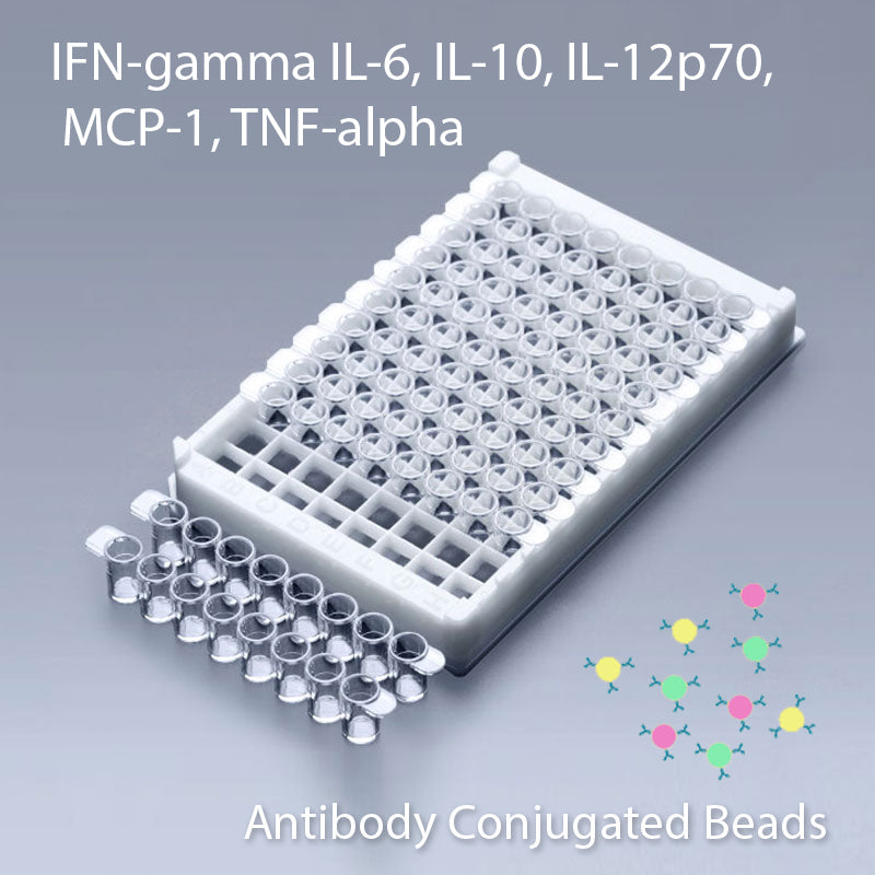 Multiplex IFN-Gamma, IL-6, IL-10, IL-12p70, MCP-1, TNF-Alpha Multiplex Kit