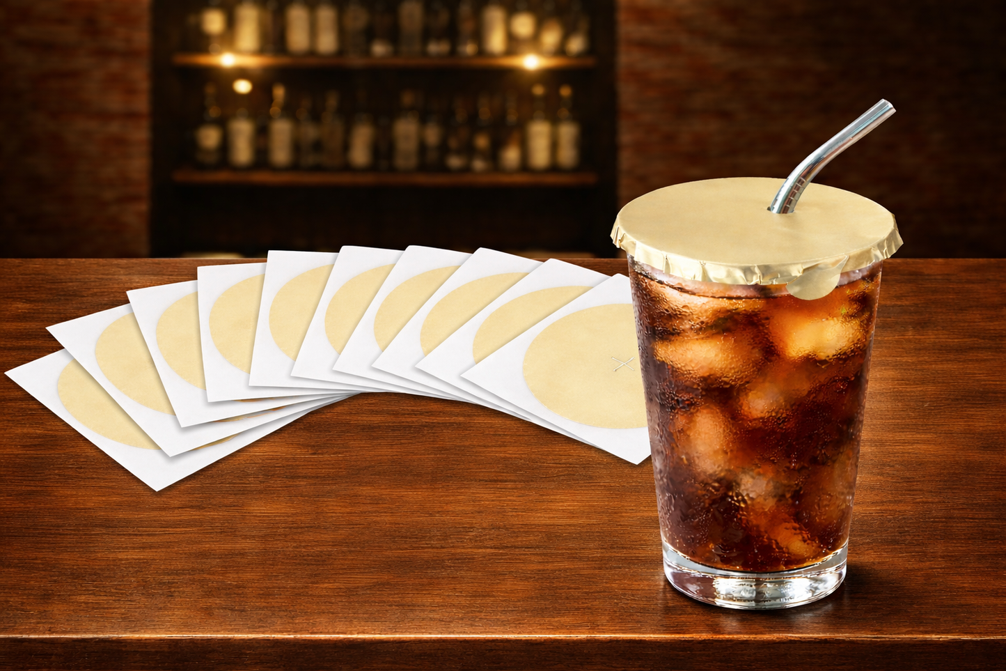 Foil Drink Covers (Single Use)